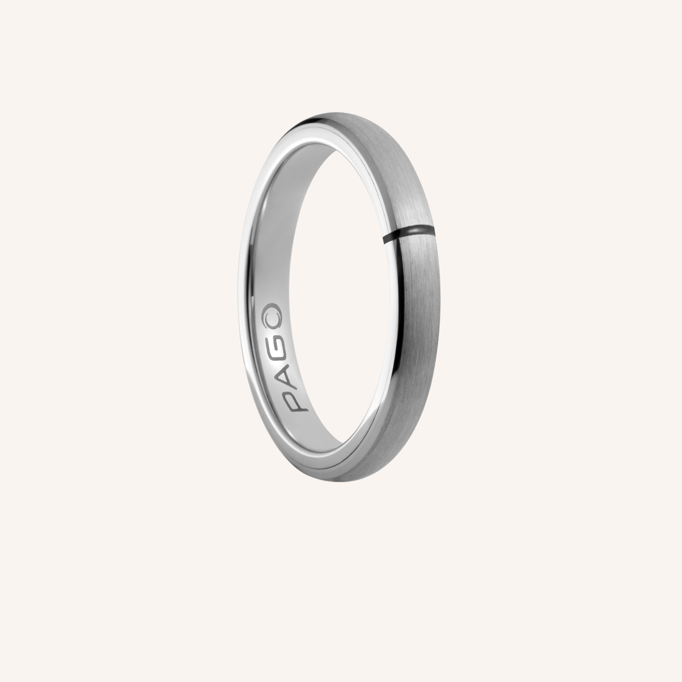 Ultra Slim Silver Rough PAGO